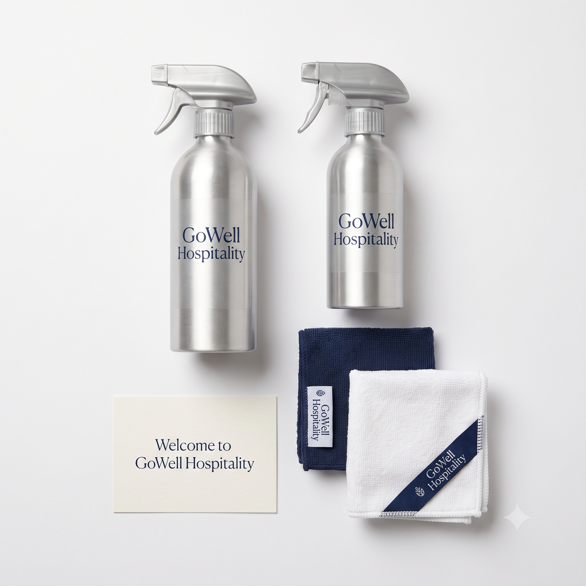 GoWell Hospitality cleaning kit